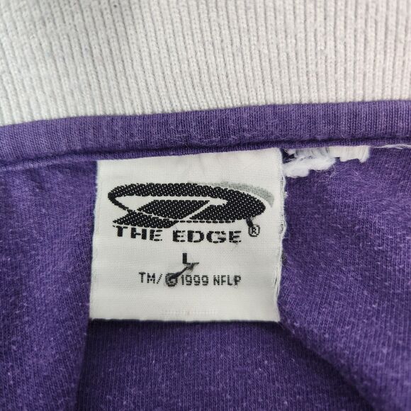 VTG 90s Minnesota Vikings Polo‎ NFL Football Embroidered Sports Retro Athleisure - Picture 8 of 10